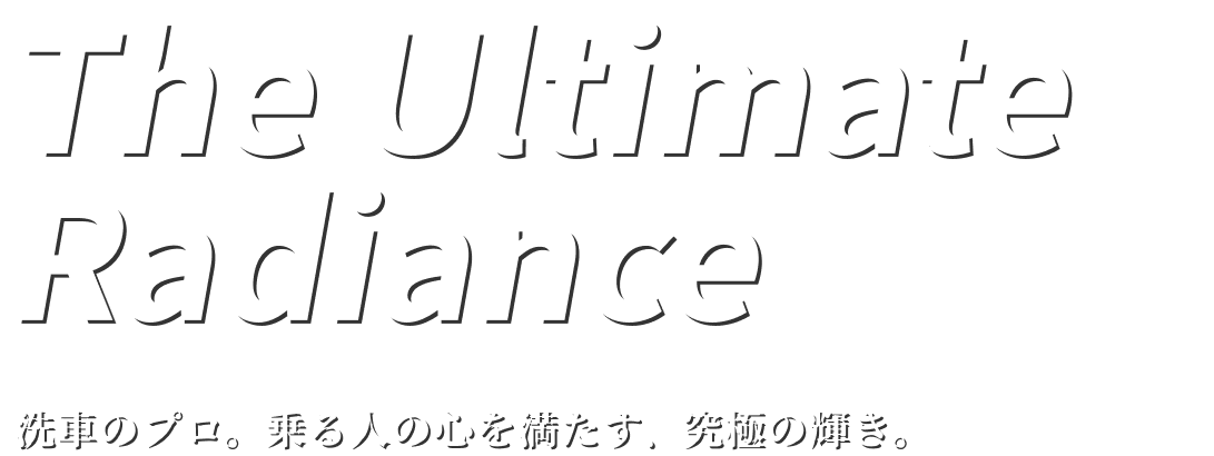 洗車のプロ。乗る人の心を満たす、究極の輝き。